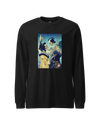 Skeleton Samurai & Geisha Gift For Valentine Unisex Long Sleeve Tee