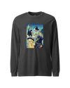 Skeleton Samurai & Geisha Gift For Valentine Unisex Long Sleeve Tee