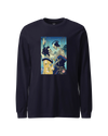 Skeleton Samurai & Geisha Gift For Valentine Unisex Long Sleeve Tee