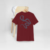 Snake Skeleton Unisex organic t-shirt