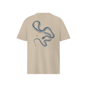 Snake Skeleton Unisex organic t-shirt