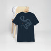 Snake Skeleton Unisex organic t-shirt