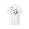Snake Skeleton Unisex organic t-shirt