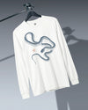 Snake Skeleton Unisex Long Sleeve Tee