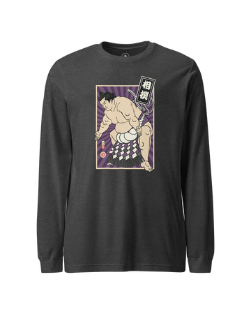 Sumo Rikishi Wrestling Unisex Long Sleeve Tee