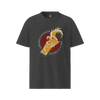 Surviving Fatherhood Beer Wave Organic T-Shirt Dark Heather Grey - Samurai Original