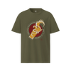 Surviving Fatherhood Beer Wave Organic T-Shirt Khaki - Samurai Original