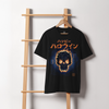 Skull of Black Cats Ukiyo-e Unisex organic t-shirt