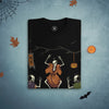 Samurai Skeleton Dance Halloween Japanese Ukiyo-e Unisex Organic T-shirt