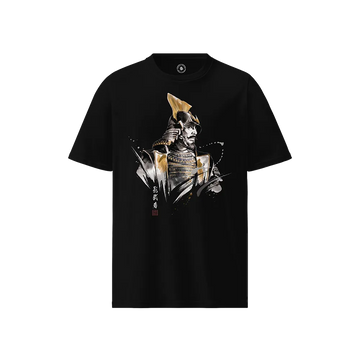 The Kagemusha Sumi-e Organic T-shirt Black - Samurai Original