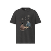 The Chess Samurai Organic T-shirt Dark Heather Grey - Samurai Original