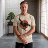 Ronin Raven Organic T-shirt - Samurai Original