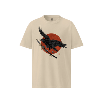 Ronin Raven Organic T-shirt Desert Dust - Samurai Original