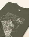 Takeda Shingen Daimyo Ukiyo-e Unisex Long Sleeve Tee - Samurai Original