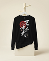 Tenka Fubu Oda Nobunaga Kanji Calligraphy Unisex Long Sleeve Tee