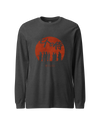 The Seven Samurai Unisex Long Sleeve Tee Dark Grey Heather - Samurai Original