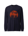 The Seven Samurai Unisex Long Sleeve Tee Navy - Samurai Original