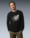 Octopus Graphic Art Unisex Long Sleeve Tee - Samurai Original