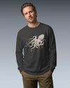 Octopus Graphic Art Unisex Long Sleeve Tee - Samurai Original