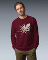 Octopus Graphic Art Unisex Long Sleeve Tee - Samurai Original