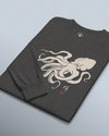 Octopus Graphic Art Unisex Long Sleeve Tee - Samurai Original