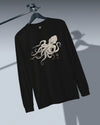 Octopus Graphic Art Unisex Long Sleeve Tee - Samurai Original