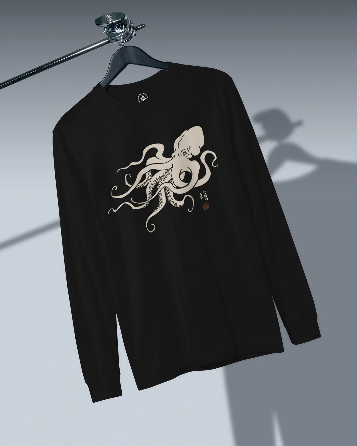 Octopus Graphic Art Unisex Long Sleeve Tee - Samurai Original