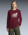 Octopus Graphic Art Unisex Long Sleeve Tee - Samurai Original