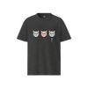 The Kabuki Neko Trio Unisex organic t-shirt