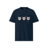 The Kabuki Neko Trio Unisex organic t-shirt
