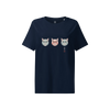 The Kabuki Neko Trio Women’s organic t-shirt
