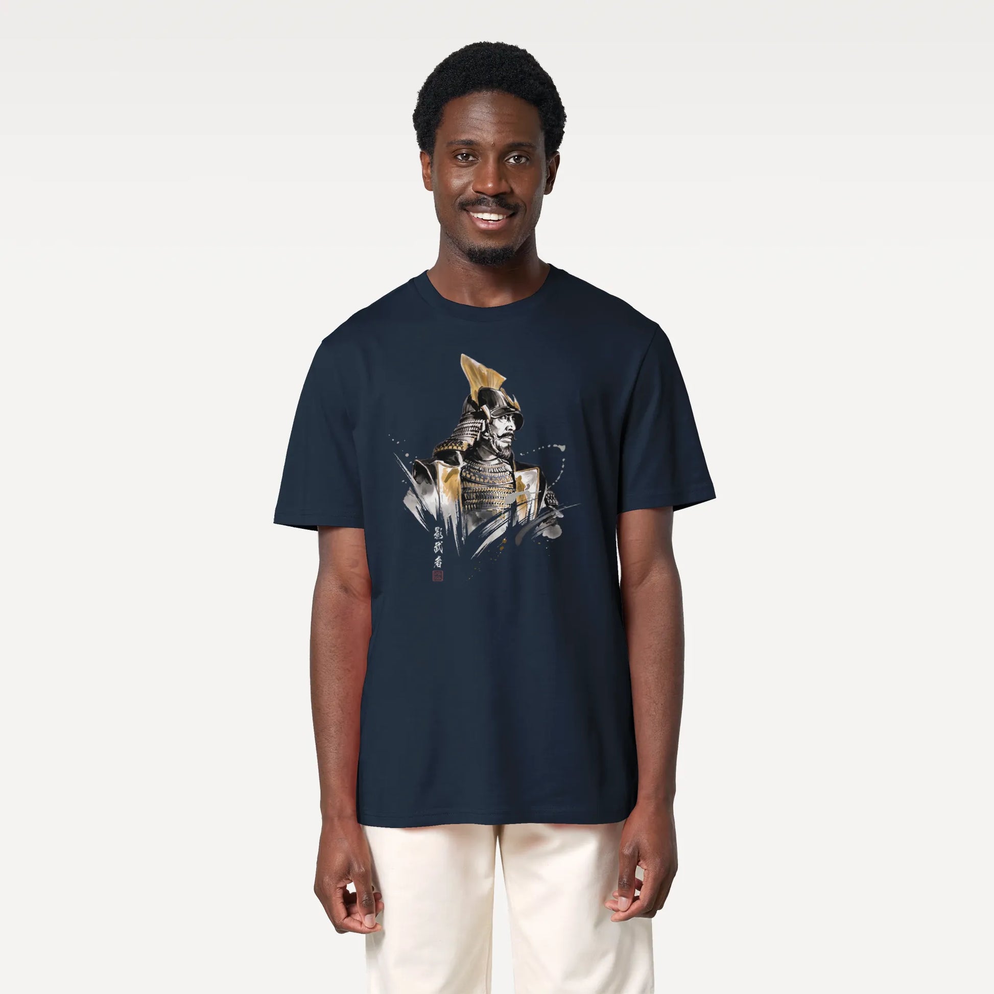 The Kagemusha Sumi-e Organic T-shirt - Samurai Original