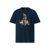 The Kagemusha Sumi-e Organic T-shirt French Navy - Samurai Original