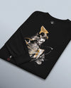 The Kagemusha Sumi-e Japanese Art Unisex Long Sleeve Tee - Samurai Original