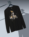 The Kagemusha Sumi-e Japanese Art Unisex Long Sleeve Tee - Samurai Original