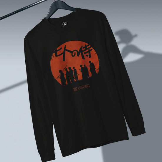 The Seven Samurai Japanese Art Unisex Long Sleeve Tee - Samurai Original