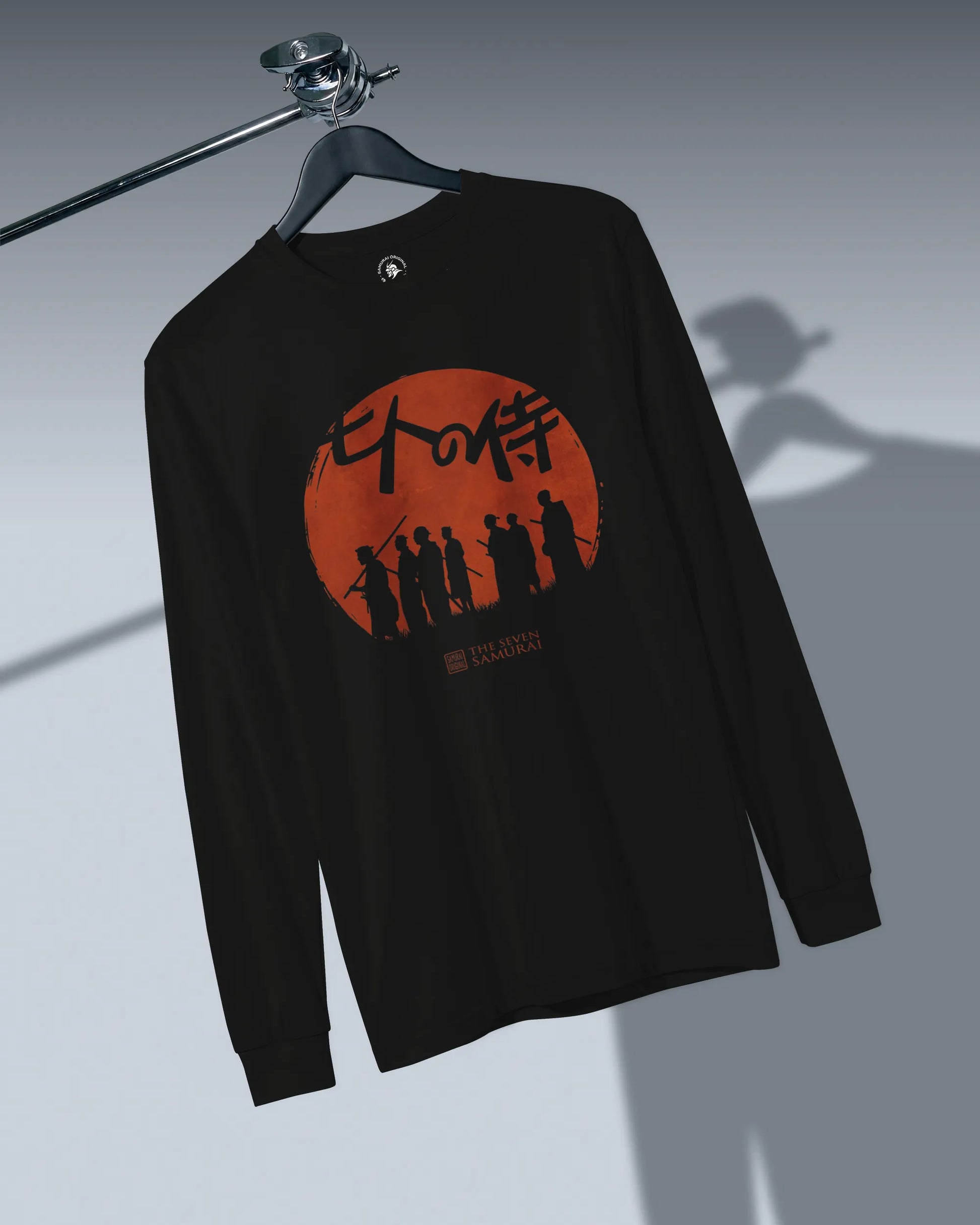 The Seven Samurai Japanese Art Unisex Long Sleeve Tee - Samurai Original