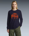 The Seven Samurai Japanese Art Unisex Long Sleeve Tee - Samurai Original