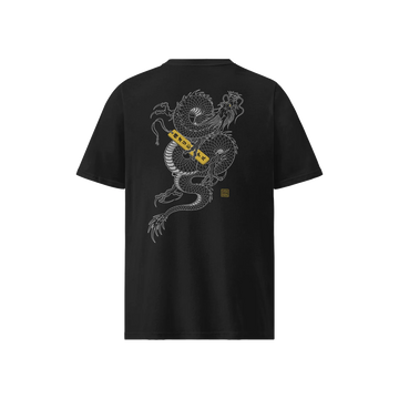 The Silver Dragon Japanese Unisex organic t-shirt