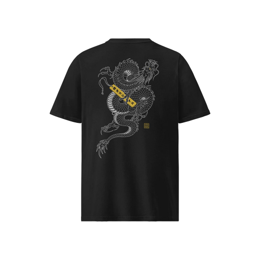 The Silver Dragon Japanese Unisex organic t-shirt