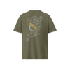 The Silver Dragon Japanese Unisex organic t-shirt