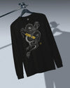 The Silver Dragon Japanese Unisex Long Sleeve Tee