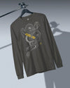 The Silver Dragon Japanese Unisex Long Sleeve Tee