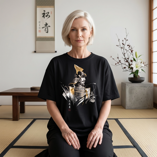 The Kagemusha Sumi-e Organic T-shirt - Samurai Original