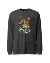 Tiger Japanese Ukiyo-e Unisex Long Sleeve Tee