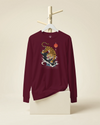 Tiger Japanese Ukiyo-e Unisex Long Sleeve Tee
