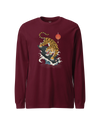 Tiger Japanese Ukiyo-e Unisex Long Sleeve Tee