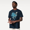 Tipsy Octopus Japanese Sake Organic T-Shirt - Samurai Original