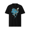 Tipsy Octopus Japanese Sake Organic T-Shirt Black - Samurai Original