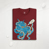 Tipsy Octopus Japanese Sake Organic T-Shirt - Samurai Original